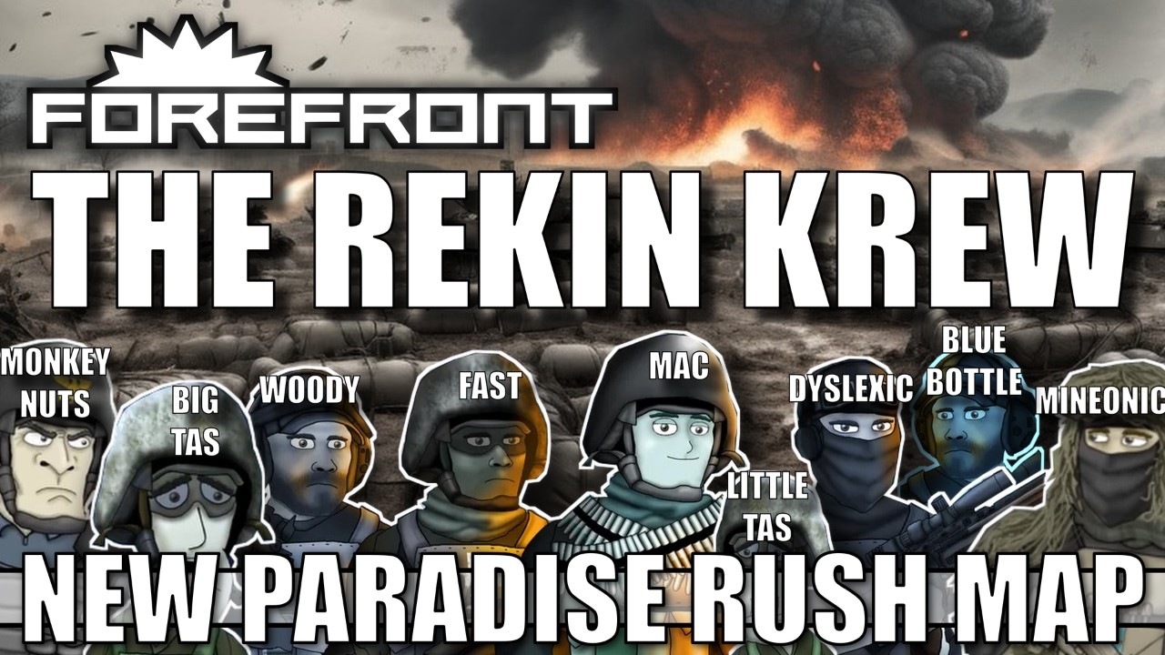 *NEW* PARADIDE RUSH MAP: Forefront Live Stream with The REKIN KREW