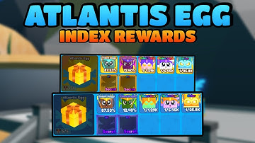 Atlantis Egg Index Rewards! - Mining Simulator 2