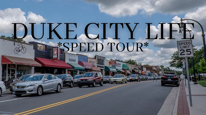 TOUR OF DURHAM *SPEED RUN* | DUKE STUDENTS CITY LIFE