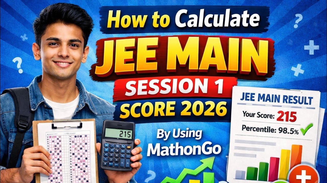 How to Calculate JEE Main Session 1 Score 2026 | By Using MathonGo ...