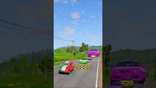 Small To Giant Cars Vs Speed Bump - 