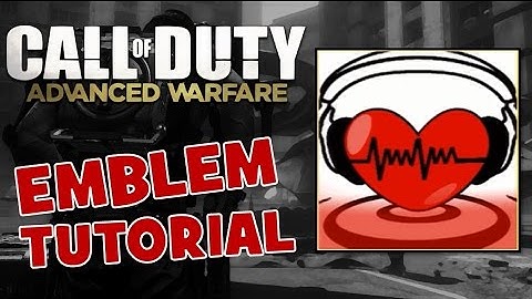 COD Advanced Warfare Emblem Tutorial "I Heart Music"