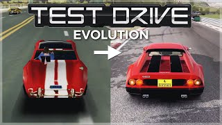 The Evolution of Test Drive Games (1987 to 2020) Gameplay History in [4K]