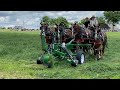 Horse Progress Days 2021 hay demo with 24’ cycle bar mower part 1 of 2 on the mower