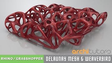 Grasshopper Tutorial | Delaunay Mesh & Weaverbird