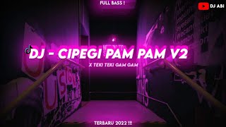 DJ - Cipegi PAM PAM V2 X Teki Teki GAM GAM Style Alif Chrizto Mengkane Terbaru 2022 !!!