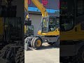 Shanzhong company Wheel Excavator#excavator #machine #machinery #wheelexcavator
