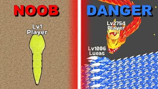 Snake Clash.io GIANT Snake in DANGER REACHED 1,000+ Lvl : MAX Level BOSS !  Vaff Gameplay #525