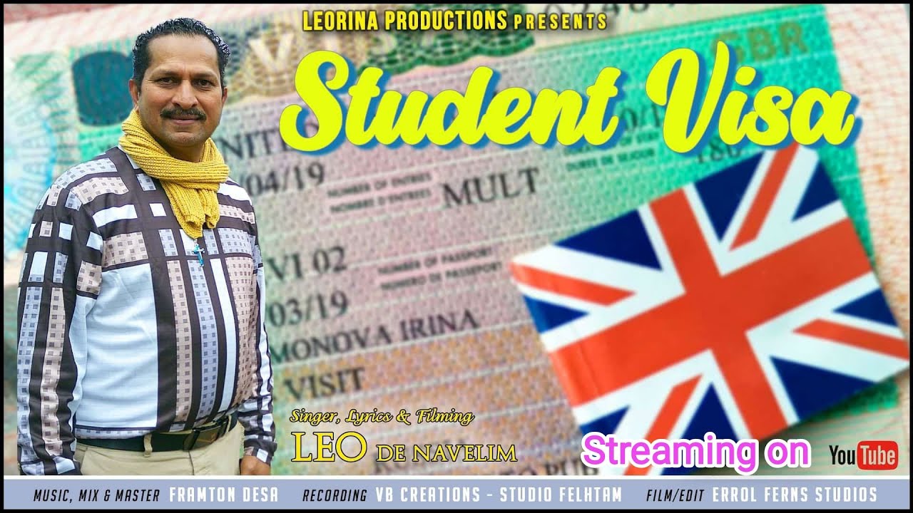 Student Visa/New Konkani song 2026/Leo De Navelim.                            