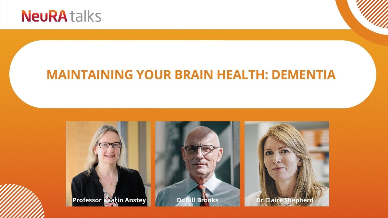 NeuRAtalks 2021 - Maintaining Your Brain Health: Dementia Webinar