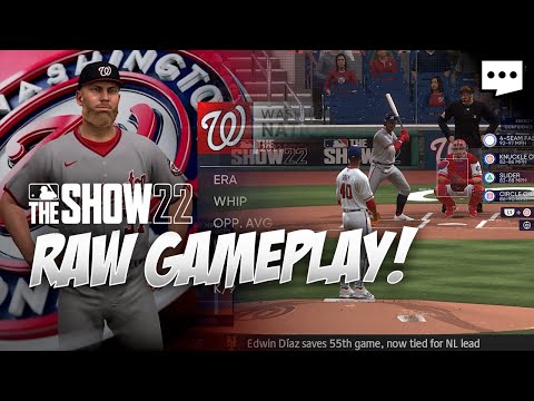5 Minutes of Raw Gameplay in MLB The Show 22