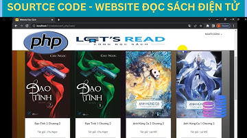 Xây dựng website đọc sách điện tử - PHP thuần