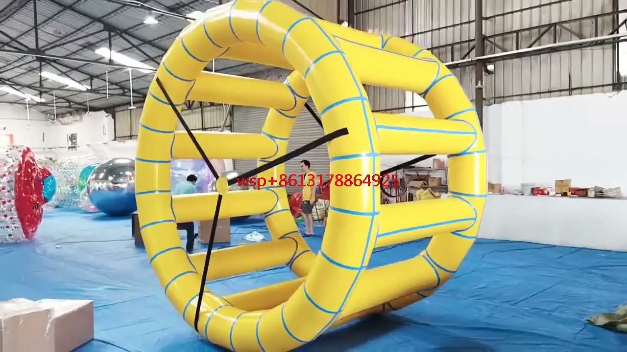 2m Long Inflatable Water Wheel