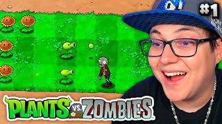 NADIE SE METE EN MI JARDIN! | BOFFE JUEGA al PLANTS vs ZOMBIES #1