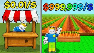 I Built the MOST PROFITABLE Farmers Market in Roblox screenshot 4