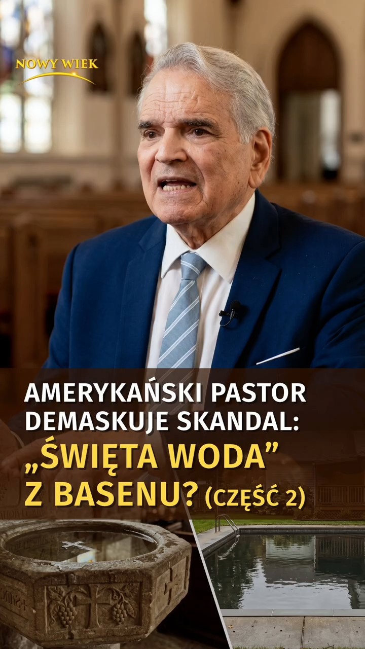 Amerykański pastor demaskuje skandal: „Święta woda” z basenu? (Część 2)