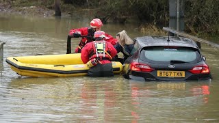 : Fails Galore, A Year of Fails || UNITED KINGDOM STORM FLOODS || Vehicles vs Deep Water Compilation