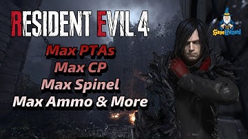 Resident Evil 4: Remake Save Wizard Tutorial PS4/PS5| MAX PTAs, MAX CP, MAX AMMO & MORE