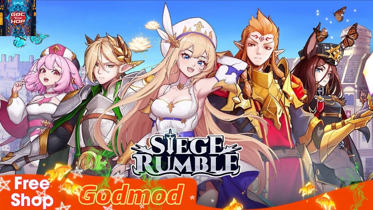 [GameGuardian] Siege Rumble Idle RPG mod free shop, boost chỉ số nhân vật