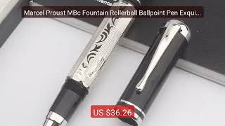 Marcel Proust MBc Fountain Rollerball Ballpoint Pen Exquisite... — Amazing Value 2026 | Must Have!