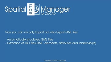 New write functionality for GML export (ZWCAD) - Spatial Manager Blog