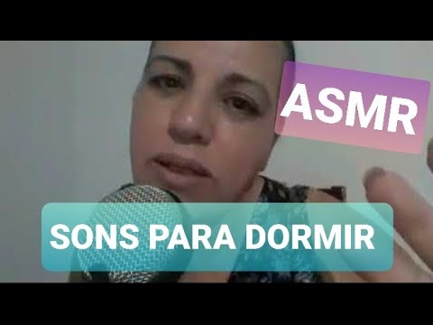 ASMR PORTUGUÊS SONS PARA DORMIR 😴