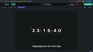 Flutterflow Flip Board Flip Clock