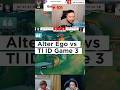 Reaksi ko delwyn Alter Ego Vs TL ID game 3  #MLBB #kodelwyn #alterego #MPL #nino