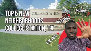 Top 5 Neighborhoods in College Station, Texas #collegestation