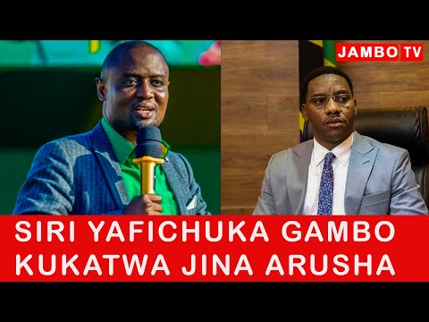 SIRI NZITO MRISHO GAMBO KUKATWA JINA ARUSHA NA MAKONDA KUPITISHWA UKWELI HUU HAPA WANANCHI WAFUNGUKA 