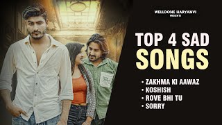 Top 4 Haryanvi Sad Songs | DEEPAK JANGRA, SHAILI RATURI, AJAY JANGRA & SOMBIR KHATAK | New Song 2024
