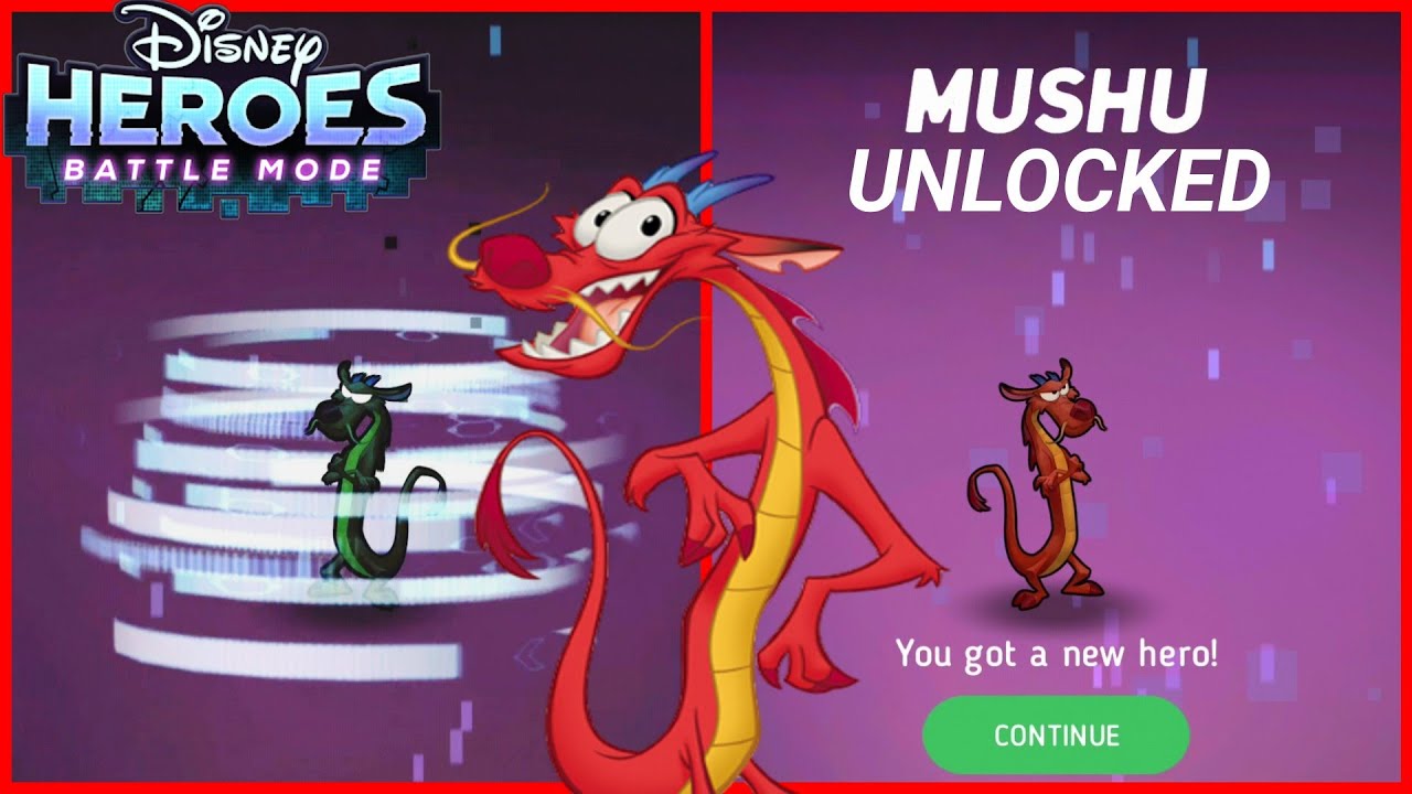 Disney Heroes Battle Mode MUSHU UNLOCKED PART 770 Gameplay Walkthrough - iOS / Android