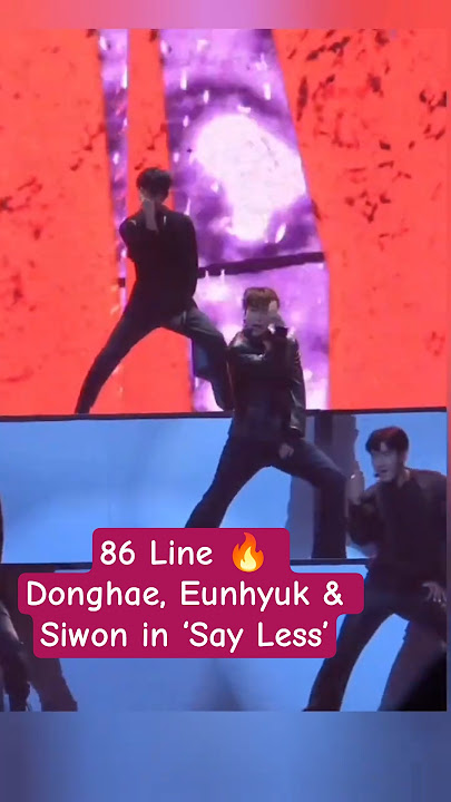 86 Line 🔥 Donghae, Eunhyuk & Siwon in ‘Say Less’ Super Show 10 Hongkong
