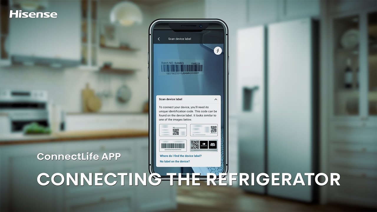 Hisense App ConnectLife App | Connecting your Hisense Refrigerator - YouTube