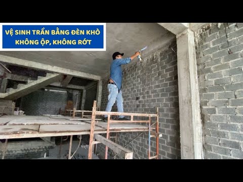 Video Trát trần nhà. Hướng dẫn cách trát trần bê tông | Ngôi... - youtube