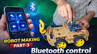 Bluetooth RC Robot Car Arduino HC05 | Mobile Control | Part 3 #Arduino #RobotCar