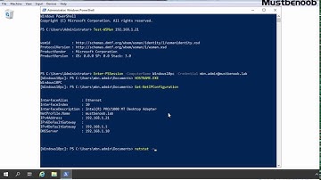 LAB GUIDE:26  How to Run PowerShell Commands on Remote Computers