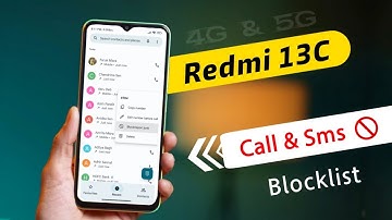 Redmi 13C 5g Contact Blocklist Setting |Redmi 13C me Number Unblock Kaise Kare