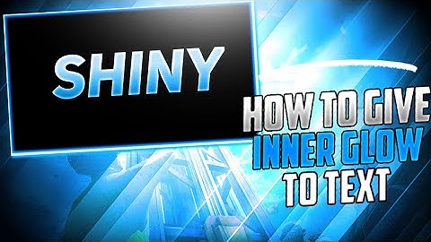 How to Make Shiny Text || Give Glow to Text  || Ps Touch and Pixelab || VoltroX Designs