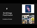 Scroll Image Transformation in Framer
