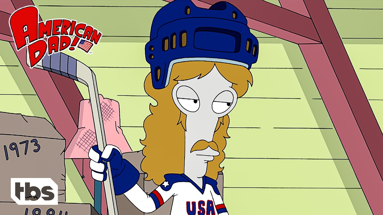 Roger Is Olympic Hockey Player Chex LeMeneux (Clip) | American Dad | TBS