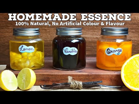 How to Make Vanilla Essence at Home  3 Homemade Extracts Recipe