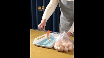 Auto Scrolling 21 Egg Skelter Spiral Design Plastic Refrigerator Storage Container Organizer Display