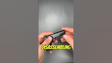 How to disassemble our 1:2 1911 model!