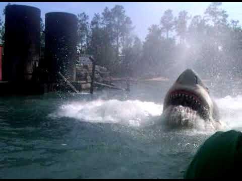 Universal Studios Orlando - Jaws Ride - YouTube