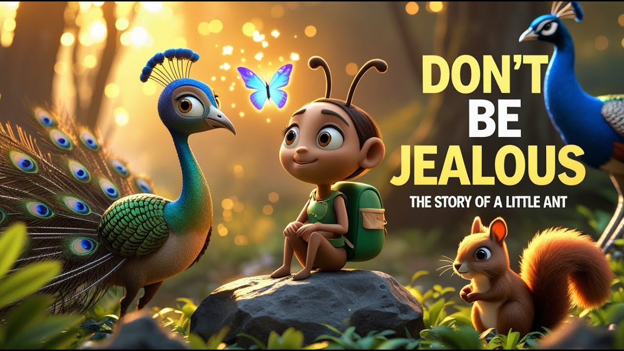 Don’t Be Jealous | The Little Ant Story That Teaches a Powerful Life Lesson | Moral Story English