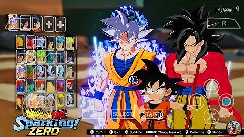 New DBZ TTT Mod Dragon Ball Sparking Zero Original English Mod ISO PPSSPP