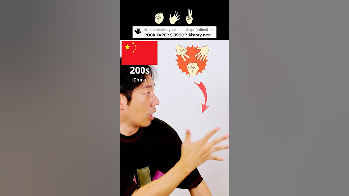 Rock Paper Scissors History :