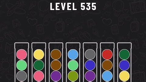 Ball Sort Puzzle Level 535 #ballsortpuzzle #ballsortpuzzlegameplay #puzzlegame #mobilegames
