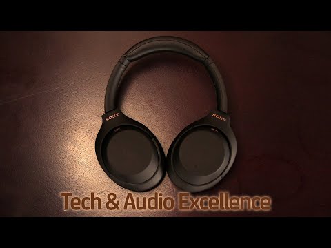Sony WH-1000XM4 headphones. Tech & Audio excellence